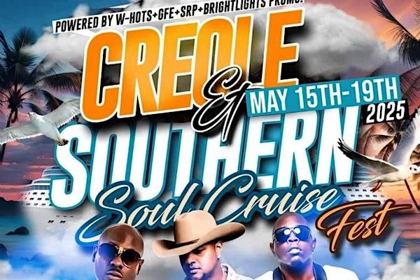 2025 ZYDECO & SOUTHERN SOUL 4-DAY PARTY CRUISE | Onboard CARNIVAL FUN SHIP "BREEZE"  Port of Galveston Cruise Terminal 28