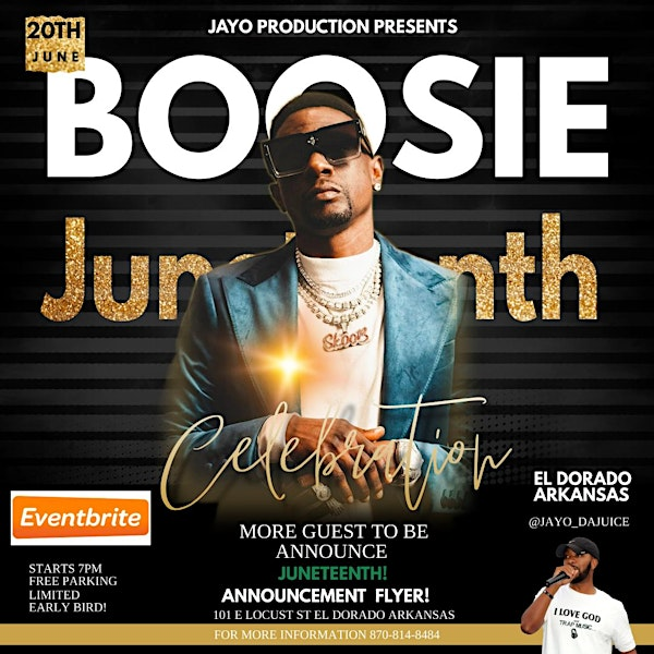 Boosie's Arkansas Juneteenth Takeover | First Financial MUSIC HALL (Murphy Art District)