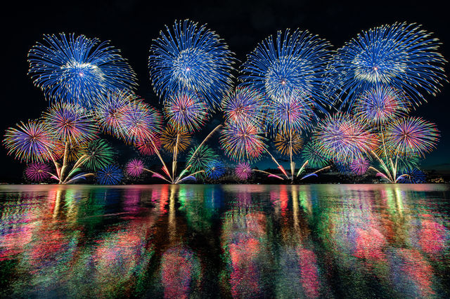松江水郷祭湖上花火大會 | 2025日本花火大會 | 宍道湖東岸