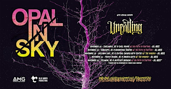 Opal In Sky + The Unending // Kelowna, BC | Jackknife Brewing