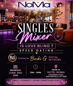 Singles Mixer / Speed Dating at NoMa Social in New Rochelle, NY | 1 Radisson Plaza