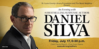 Author Event - Daniel Silva, "Ransom" | St. Louis County Library - Clark Family Branch