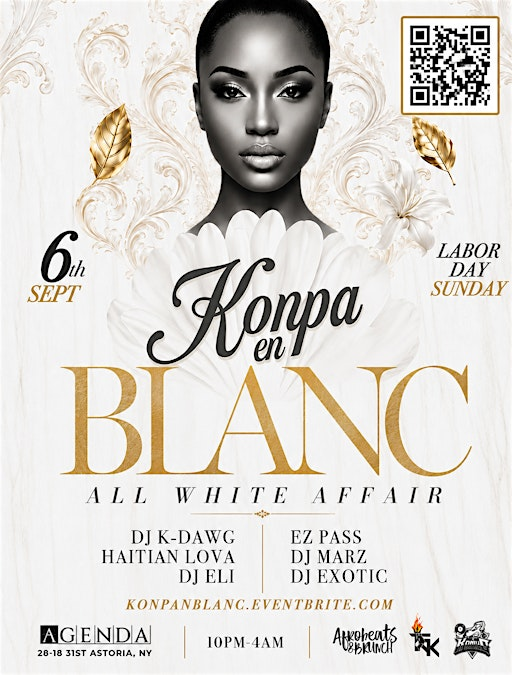 Konpa En Blanc | Agenda Restaurant