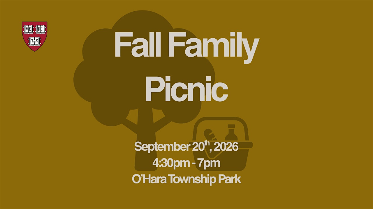 Fall Family Picnic '26 | O'Hara Township Community Park