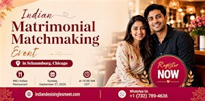 Indian Matrimonial Matchmaking Event – Schaumburg, Chicago | IMLI Indian Restaurant