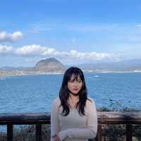 💚왼쪽에는 산방산, 오른쪽에는 한라산이 보이는 송악산💚