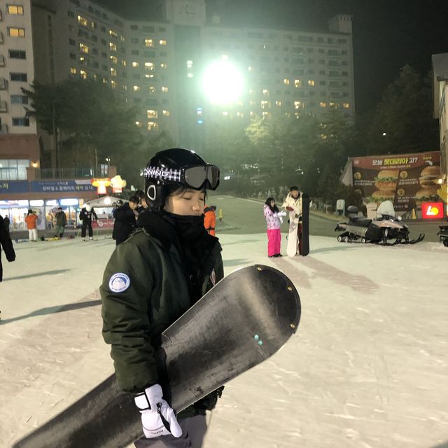 야간권은 오크밸리에서 ⛷🎿🏂