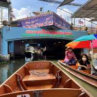 タイで1番有名な水上マーケット「ダムヌンサドゥアック水上マーケット」