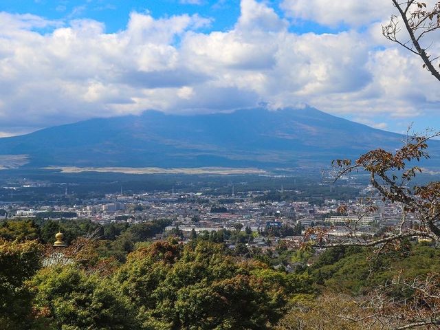 【静岡県】御殿場平和公園と御殿場富士