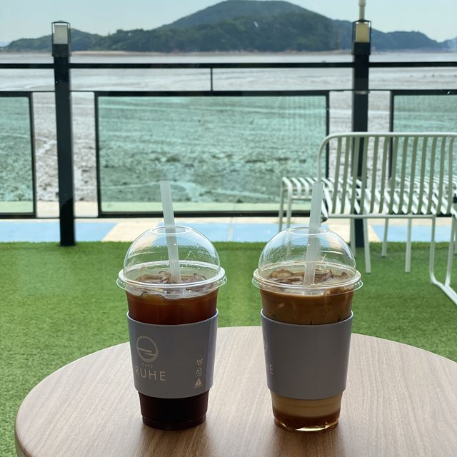 대부도 방아머리 해수욕장 뷰좋은 카페 루헤RUHE