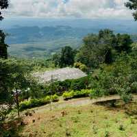 Traditional Hmong Village with Waterfalls