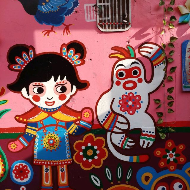 เช็คอินหมู่บ้านสายรุ้ง rainbow village