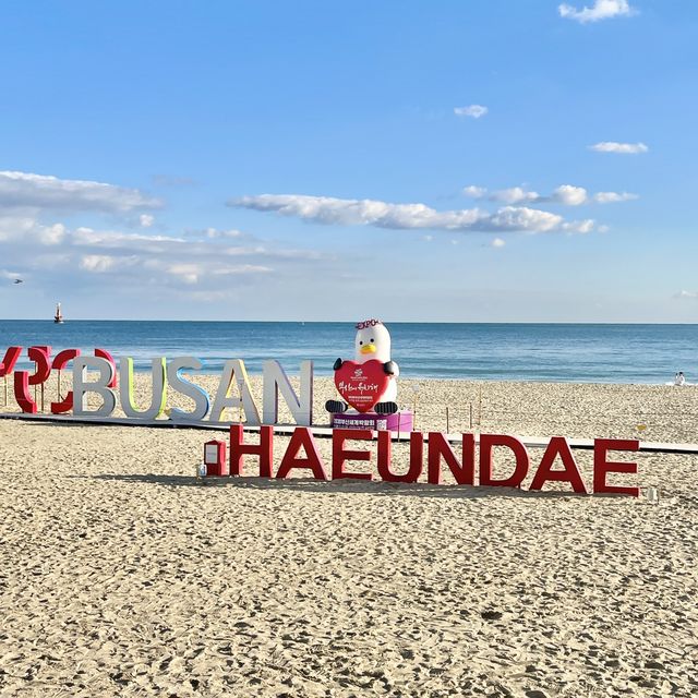 부산 해운대 해수욕장 🏝