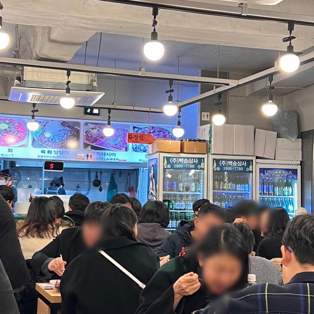 韓国/ｿｳﾙ  ユッケ、レバ刺し、ユッケビビンバが好きな人は必ず行ってください❗️