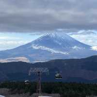 Hakone ropeway for great Mount Fuji views