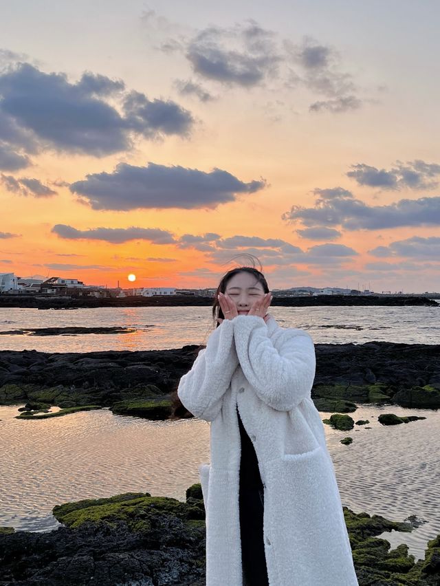 제주 동쪽 숨은 일몰 명소✨ㅣ김녕바닷길