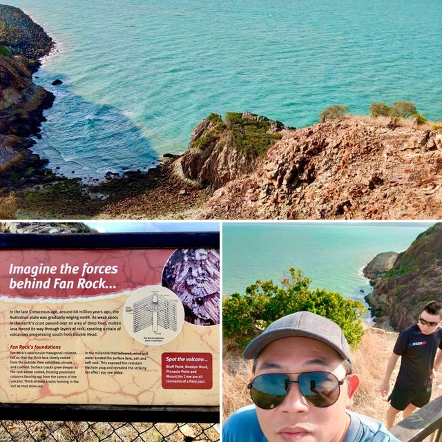 A moment at Fan Rock Lookout, Yeppoon 