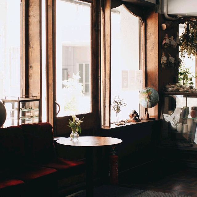 from afar