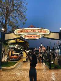 ไปถ่ายรูปเล่นที่ Chocolate Ville🍩🍫