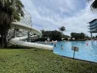 Pool slides and floats