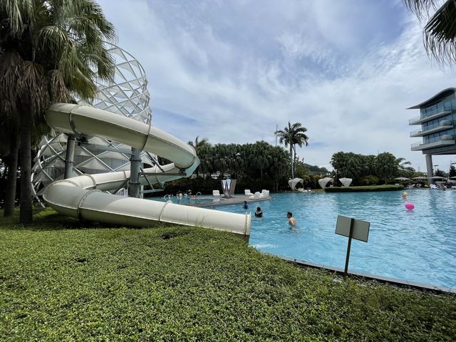 Pool slides and floats