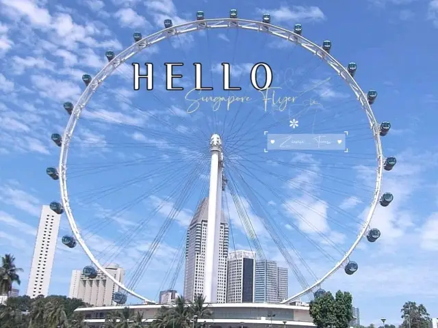 ชมวิวสิงคโปร์บนชิงช้าสวรรค์ยักษ์ SingaporeFlyer 