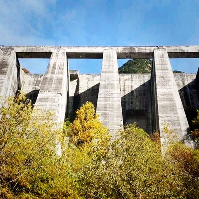 The Kurobe Dam On The Kurobe River