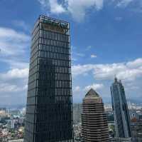 KLCC view from Envi Skydining