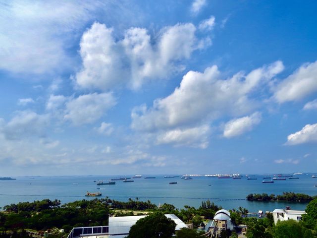 新加坡聖淘沙景點-魚尾獅塔