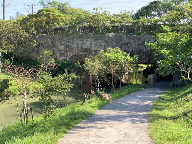 宜蘭冬山神秘河道｜洞窟造景神秘感十足！