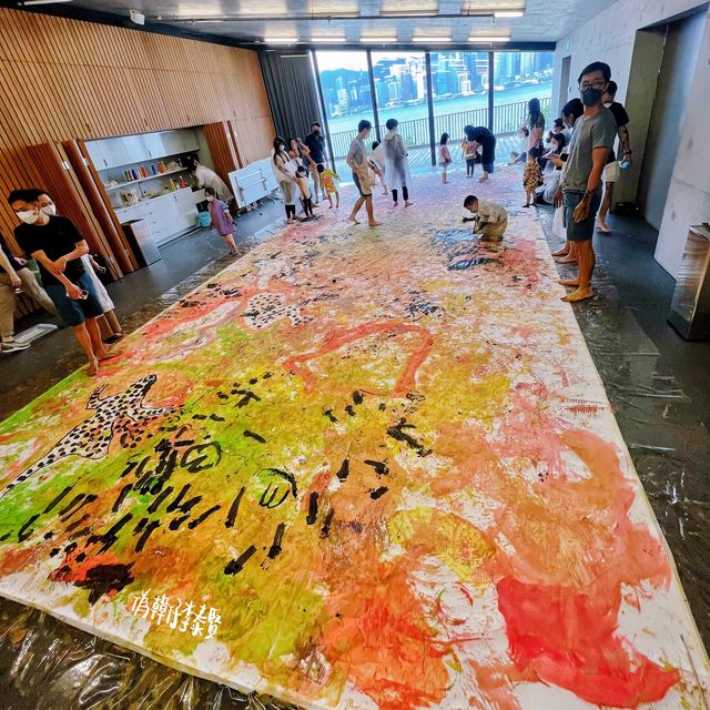 我在M+當藝術家👩‍🎨 兩大一小只需$150