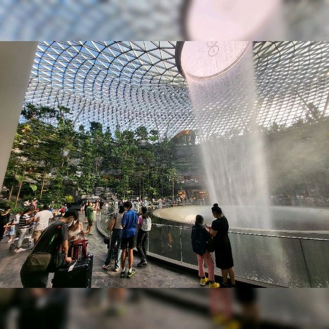Breathtaking Indoor Waterfall