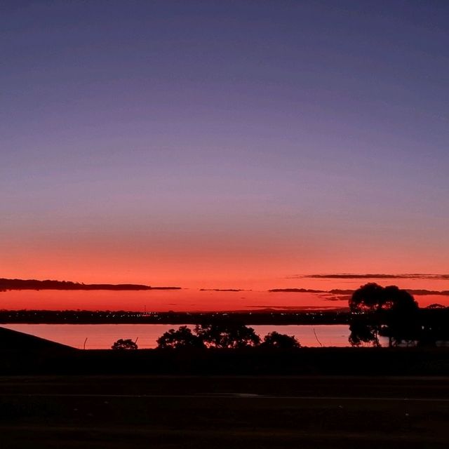 Sunset at Roxburgh Park Melbourne