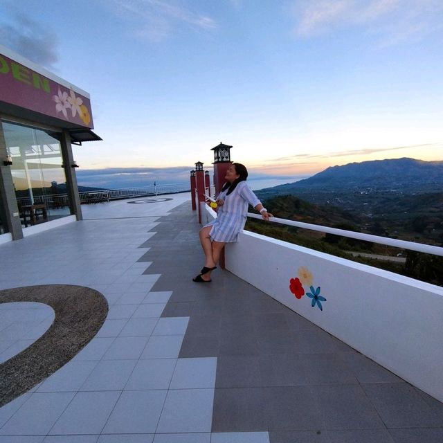 On top of the 'world' at Apo Flower Garden