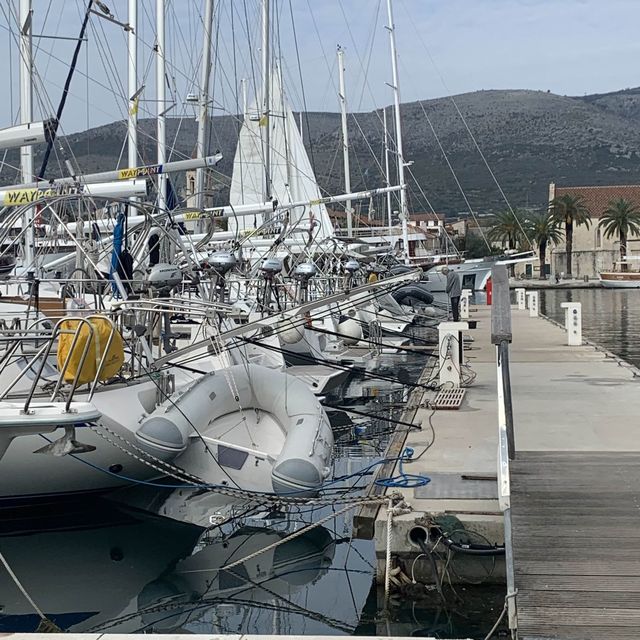 The marina inspired town of Trogir 