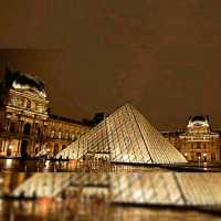 Iconic Louvre Museum
