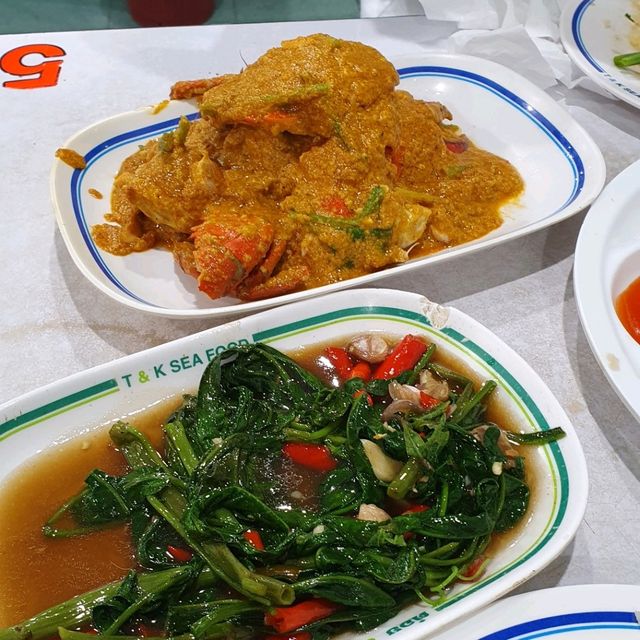 Curry Crab meal