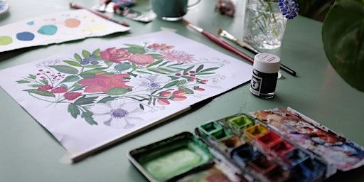 Watercolour Botanicals : Evening Class : Shoreditch | Mindspace Shoreditch
