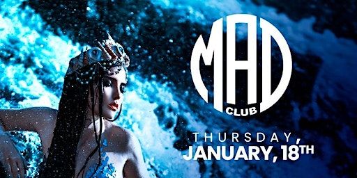 Poseidon's Fury - Carpe Noctis Fantasy Theme Model Party III | MAD Club Wynwood