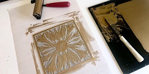 Carve, print, bind: Linocut Zines w/Celine Gordon | Harwood Art Center