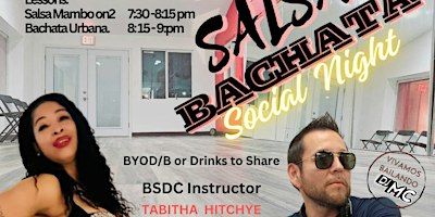 3rd Saturdays! Monthly Latin Dance Social with Lessons! | BSDC Latin, African & Cultural Dance Institute
