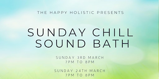 Sunday Chill Sound Bath | Streetly Methodist Church