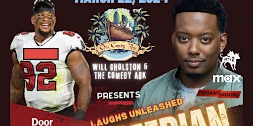 Laughs Unleashed: WILL GHOLSTON & The Comedy Ark Present COMEDIAN CP | Status Night Club Tampa
