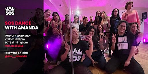 SOS Dance Class With Amanda // Tate McRae - exes // WORKSHOP | SOTE Birmingham