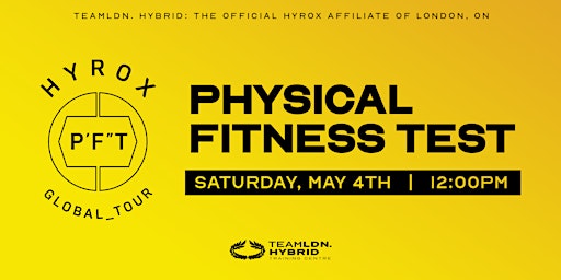 HYROX PHYSICAL FITNESS TEST (P’F”T) | TEAMLDN. HYBRID Training Centre
