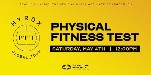 HYROX PHYSICAL FITNESS TEST (P’F”T) | TEAMLDN. HYBRID Training Centre