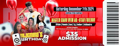 Valdemiro’s Birthday Master Class with All-Star Friends | Studio Synergy