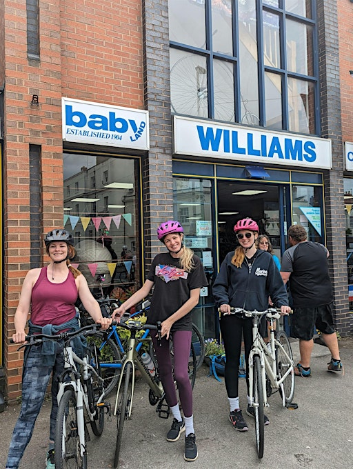 Women's Beginner Bike Ride around Pittville & Montpellier | School House Café