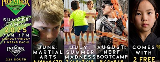Premier Martial Arts Summer Camps | Premier Martial Arts Chapel Hill