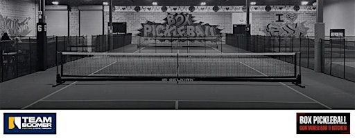Boomer Esiason Foundation's Box Pickleball Pickleball Event | Box Pickleball Container Bar & Kitchen